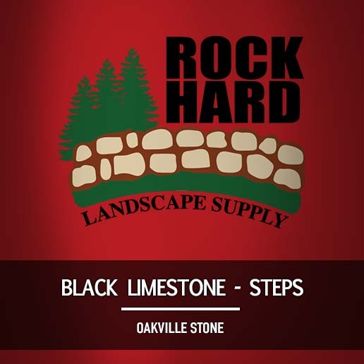 Black Limestone Steps