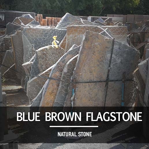 Blue Brown Flagstone