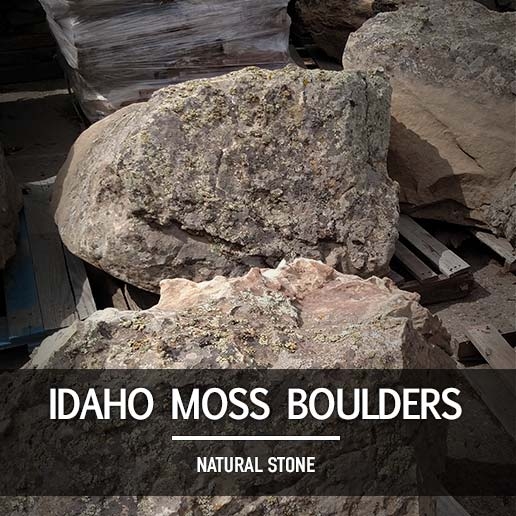 Idaho Moss Boulders